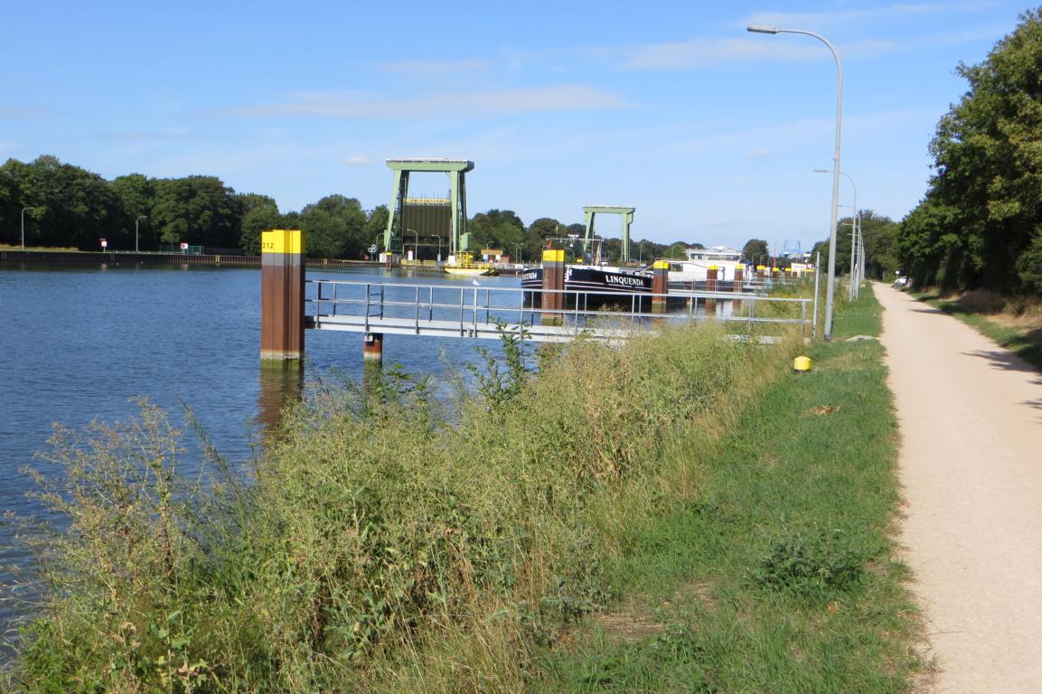 Schleuse Friedrichsfeld in Wesel Schleuse Friedrichsfeld in Wesel